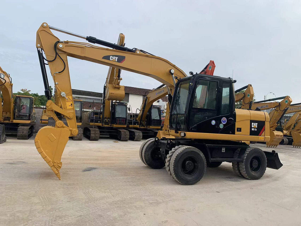 Caterpillar M315D Wheel Excavator Moving by Tires - Τροχοφόρος εκσκαφέας: φωτογραφία 2 Caterpillar M315D Wheel Excavator Moving by Tires - Τροχοφόρος εκσκαφέας: φωτογραφία 2