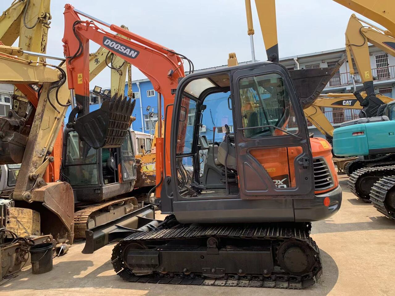 Doosan mini excavator 6 ton small digger Doosan DH60, DX60 - Μίνι εκσκαφέας: φωτογραφία 4 Doosan mini excavator 6 ton small digger Doosan DH60, DX60 - Μίνι εκσκαφέας: φωτογραφία 4