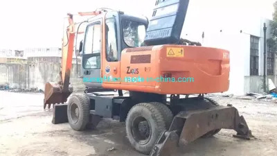 Good Price Slightly Used Japanese Wheel Excavator Hitachi Zx130W Moving by Tyres for Sale - Τροχοφόρος εκσκαφέας: φωτογραφία 1 Good Price Slightly Used Japanese Wheel Excavator Hitachi Zx130W Moving by Tyres for Sale - Τροχοφόρος εκσκαφέας: φωτογραφία 1