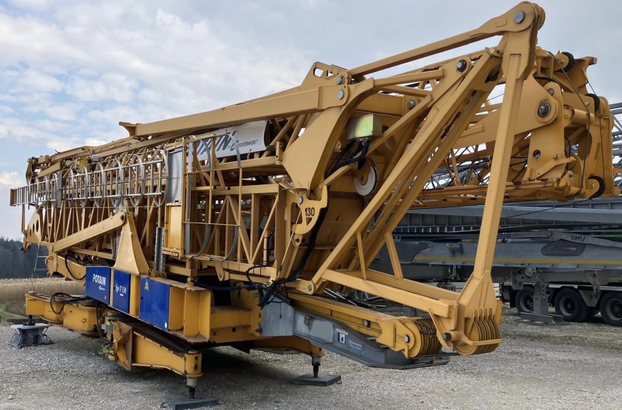 POTAIN IGO T130 - Αυτοανεγειρόμενος γερανός: φωτογραφία 1 POTAIN IGO T130 - Αυτοανεγειρόμενος γερανός: φωτογραφία 1
