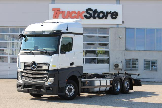 Mercedes-Benz Actros 2545 - Φορτηγό μεταφοράς εμπορευματοκιβωτίων/ Κινητό αμάξωμα: φωτογραφία 1 Mercedes-Benz Actros 2545 - Φορτηγό μεταφοράς εμπορευματοκιβωτίων/ Κινητό αμάξωμα: φωτογραφία 1