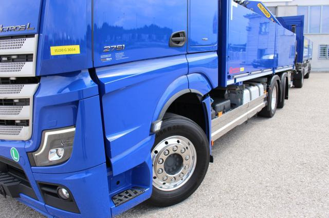 Mercedes-Benz Actros 2551LL PK22002 - Φορτηγό με ανοιχτή καρότσα, Φορτηγό με γερανό: φωτογραφία 3 Mercedes-Benz Actros 2551LL PK22002 - Φορτηγό με ανοιχτή καρότσα, Φορτηγό με γερανό: φωτογραφία 3