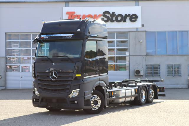 Mercedes-Benz Actros 2553 L - Φορτηγό μεταφοράς εμπορευματοκιβωτίων/ Κινητό αμάξωμα: φωτογραφία 1 Mercedes-Benz Actros 2553 L - Φορτηγό μεταφοράς εμπορευματοκιβωτίων/ Κινητό αμάξωμα: φωτογραφία 1