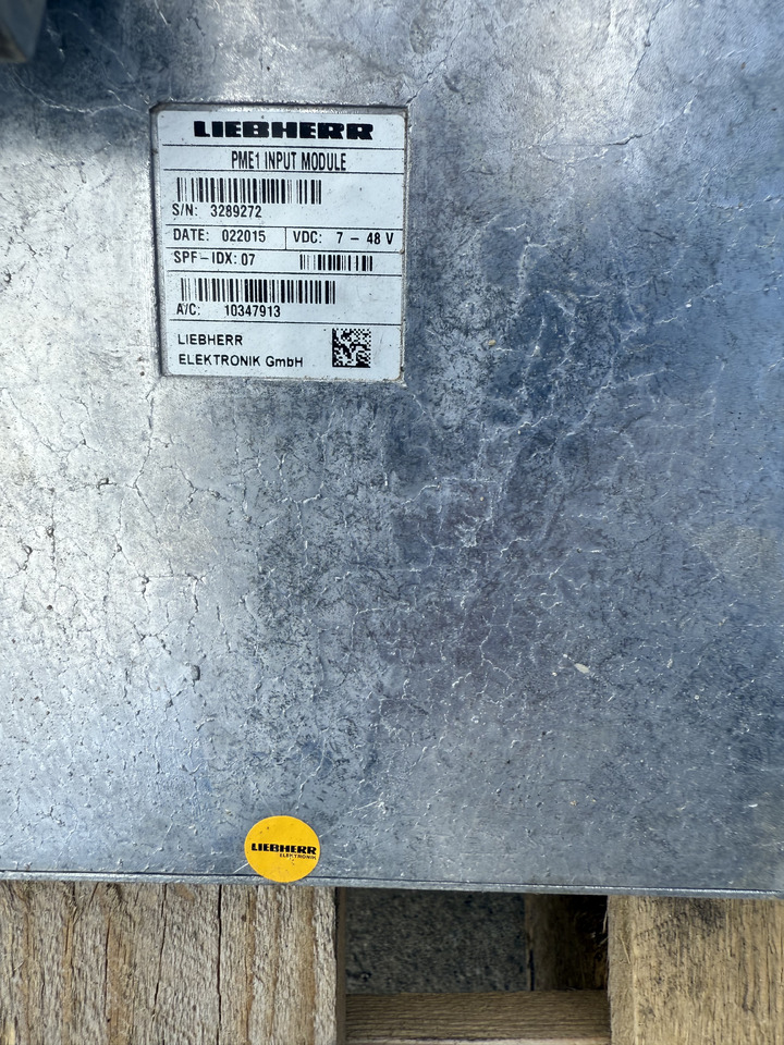 Liebherr R926 - Ηλεκτρονική μονάδα ελέγχου για Ερπυστριοφόρος εκσκαφέας: φωτογραφία 4 Liebherr R926 - Ηλεκτρονική μονάδα ελέγχου για Ερπυστριοφόρος εκσκαφέας: φωτογραφία 4
