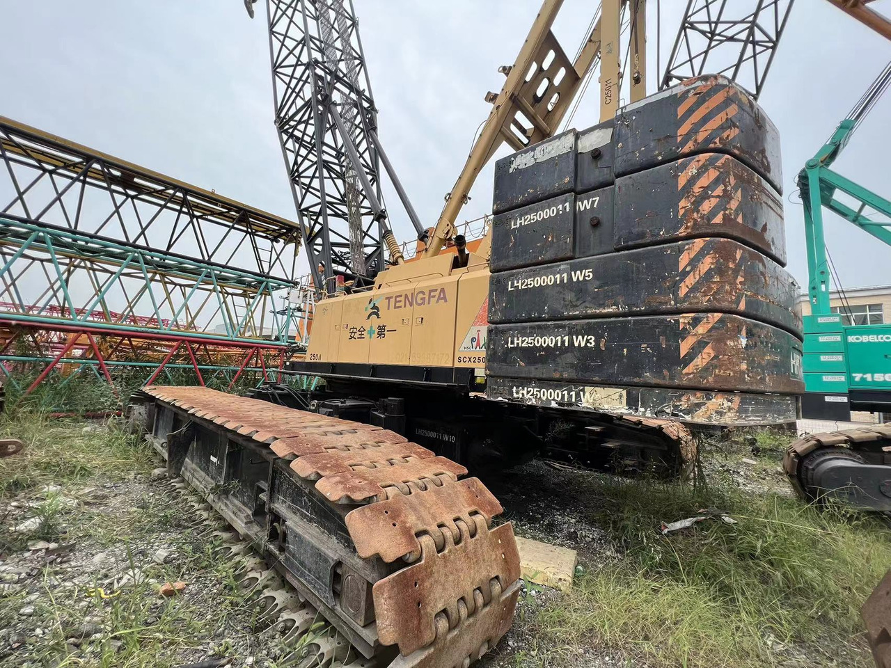 Hitachi-sumitomo SCX2500 - Ερπυστριοφόρος γερανός: φωτογραφία 2 Hitachi-sumitomo SCX2500 - Ερπυστριοφόρος γερανός: φωτογραφία 2