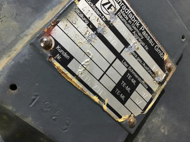 Κιβώτιο ταχυτήτων Liebherr 3AVG310: φωτογραφία 12 Κιβώτιο ταχυτήτων Liebherr 3AVG310: φωτογραφία 12