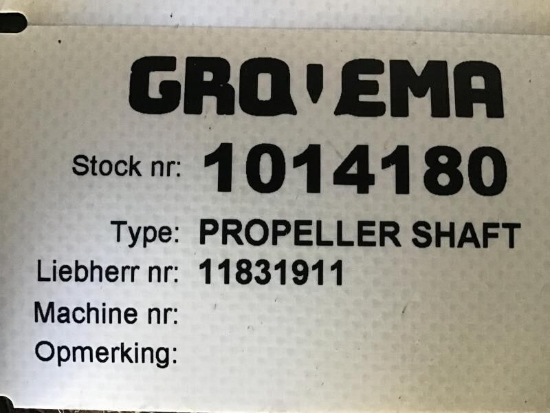 Liebherr A314 Li ,A914 - Ημιαξονιο: φωτογραφία 2 Liebherr A314 Li ,A914 - Ημιαξονιο: φωτογραφία 2