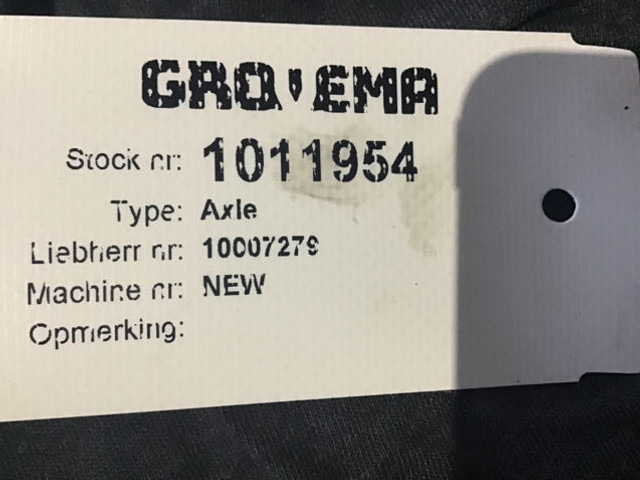 Νέα Αξονας και ανταλλακτικά Liebherr Axle: φωτογραφία 14