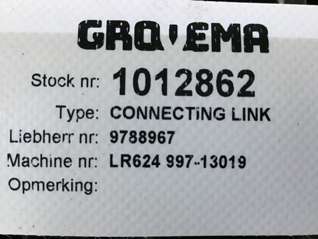 Liebherr Connecting Link - Ταχυσύνδεσμος: φωτογραφία 5 Liebherr Connecting Link - Ταχυσύνδεσμος: φωτογραφία 5