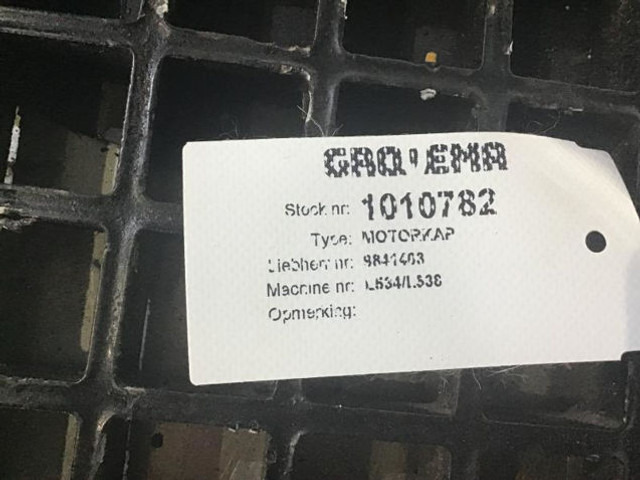 Νέα Καπό Liebherr Engine Hood: φωτογραφία 20