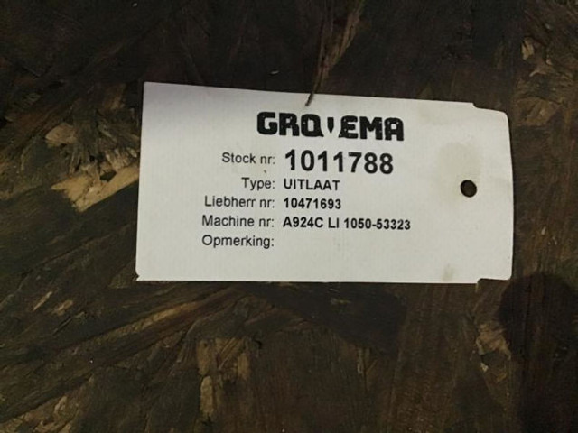 Liebherr Exhaust Silencer - Σιγαστήρας: φωτογραφία 4 Liebherr Exhaust Silencer - Σιγαστήρας: φωτογραφία 4