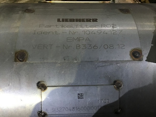 Liebherr Exhaust - Σιγαστήρας: φωτογραφία 1 Liebherr Exhaust - Σιγαστήρας: φωτογραφία 1