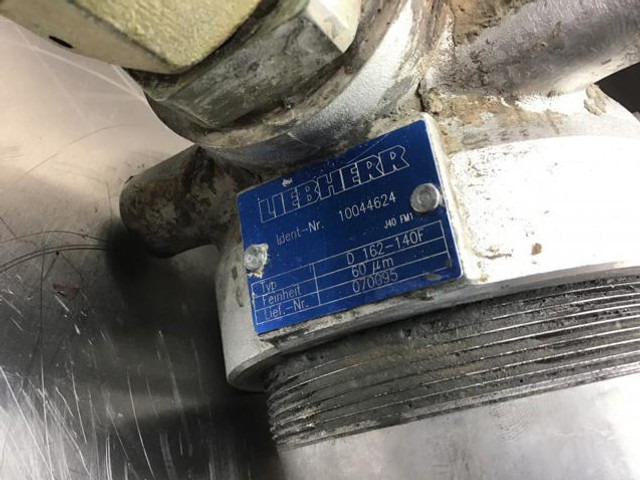 Liebherr High Pressure Filter - Φίλτρο υδραυλικού: φωτογραφία 3 Liebherr High Pressure Filter - Φίλτρο υδραυλικού: φωτογραφία 3