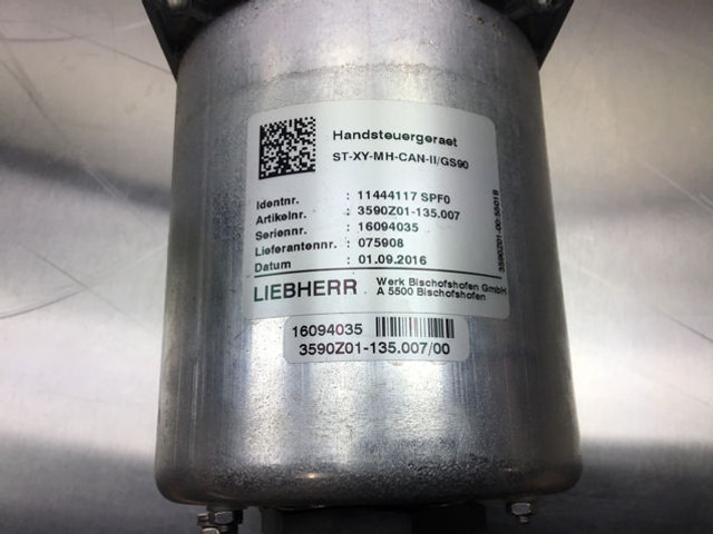 Liebherr Pilo Control Unit - Λεβιές ταχύτητων: φωτογραφία 2 Liebherr Pilo Control Unit - Λεβιές ταχύτητων: φωτογραφία 2