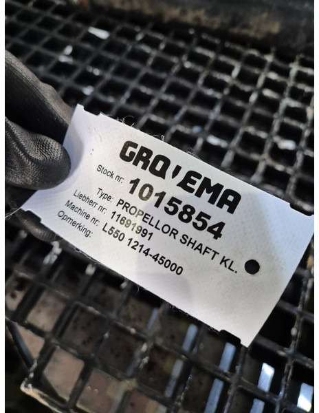 Liebherr Propellor Shaft - Ημιαξονιο: φωτογραφία 2 Liebherr Propellor Shaft - Ημιαξονιο: φωτογραφία 2