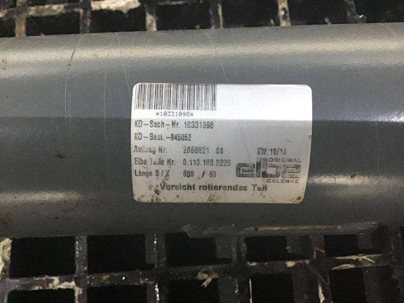 Liebherr Propellor Shaft - Ημιαξονιο: φωτογραφία 3 Liebherr Propellor Shaft - Ημιαξονιο: φωτογραφία 3