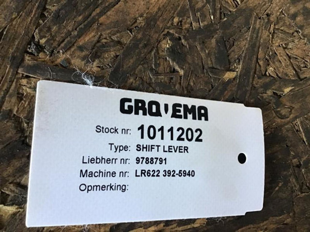 Liebherr Shift Lever - Ταχυσύνδεσμος: φωτογραφία 4 Liebherr Shift Lever - Ταχυσύνδεσμος: φωτογραφία 4