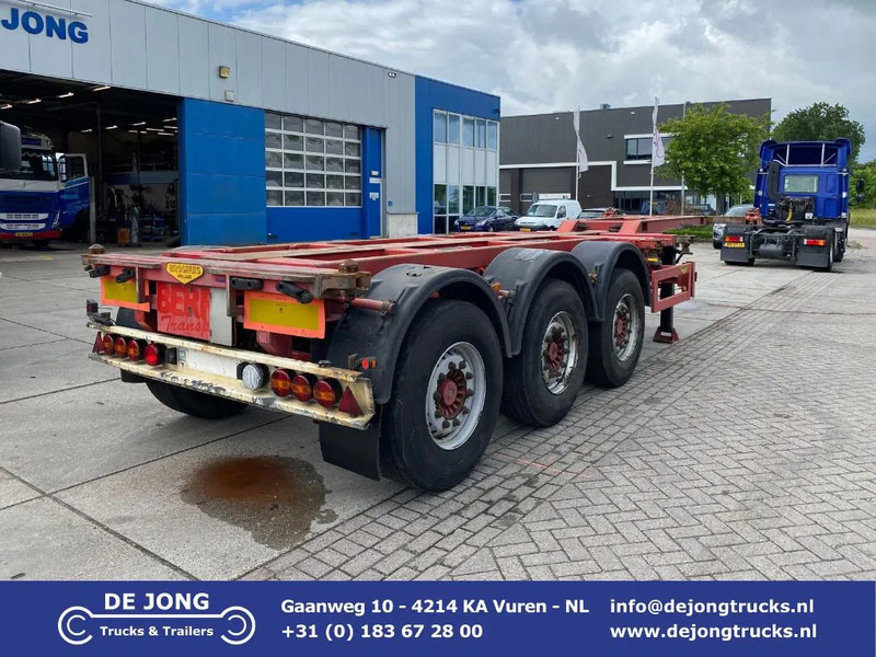 Broshuis MFCC / 2x Extendable / SAF + Disc Brakes / 1x Lift Axle / 45FT - Επικαθήμενο μεταφοράς εμπορευματοκιβωτίων/ Κινητό αμάξωμα: φωτογραφία 1 Broshuis MFCC / 2x Extendable / SAF + Disc Brakes / 1x Lift Axle / 45FT - Επικαθήμενο μεταφοράς εμπορευματοκιβωτίων/ Κινητό αμάξωμα: φωτογραφία 1