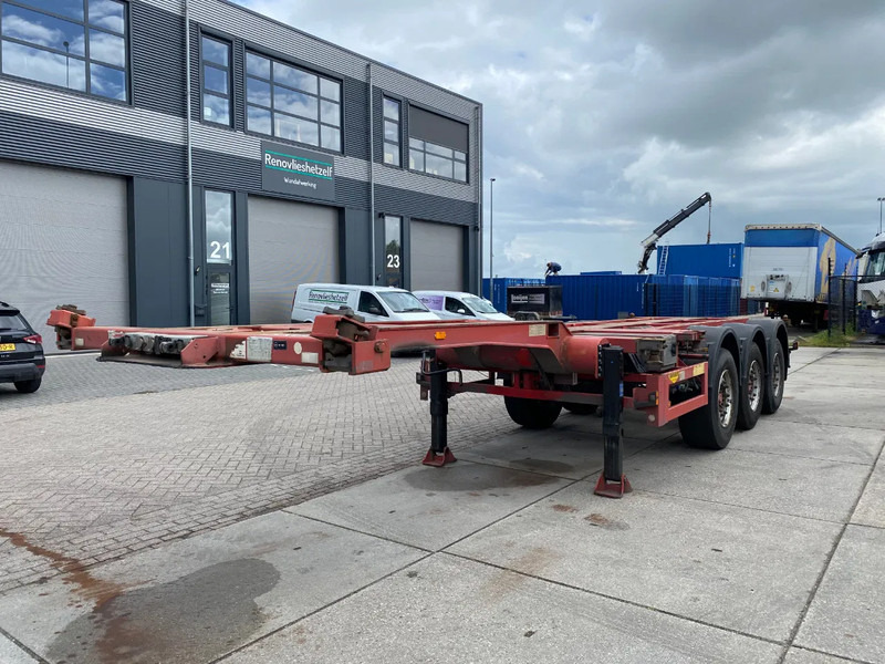 Broshuis MFCC / 2x Extendable / SAF + Disc Brakes / 1x Lift Axle / 45FT - Επικαθήμενο μεταφοράς εμπορευματοκιβωτίων/ Κινητό αμάξωμα: φωτογραφία 4 Broshuis MFCC / 2x Extendable / SAF + Disc Brakes / 1x Lift Axle / 45FT - Επικαθήμενο μεταφοράς εμπορευματοκιβωτίων/ Κινητό αμάξωμα: φωτογραφία 4