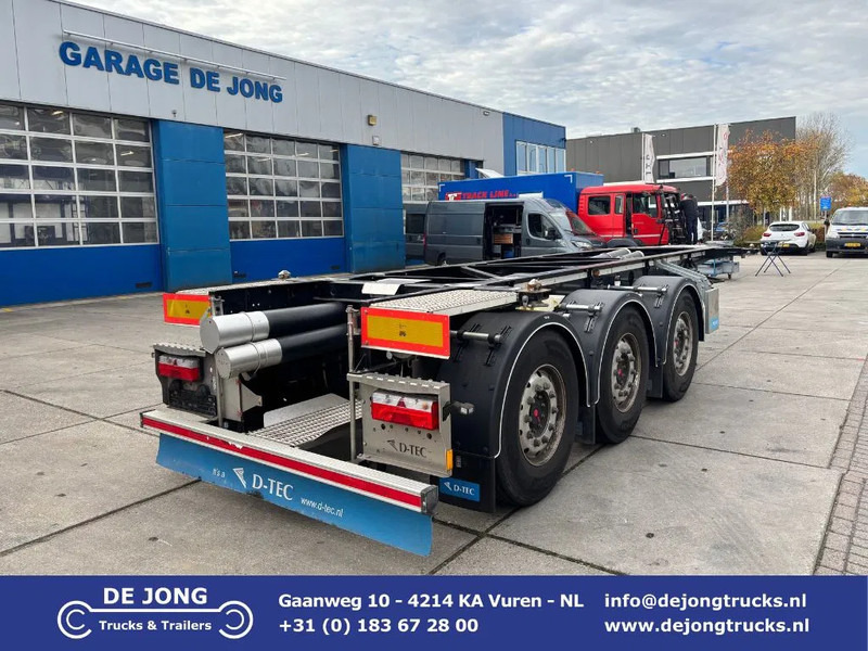 D-Tec CC-20-3-T / 20 FT ADR Tank Chassis / SAF Disc - Επικαθήμενο μεταφοράς εμπορευματοκιβωτίων/ Κινητό αμάξωμα: φωτογραφία 1 D-Tec CC-20-3-T / 20 FT ADR Tank Chassis / SAF Disc - Επικαθήμενο μεταφοράς εμπορευματοκιβωτίων/ Κινητό αμάξωμα: φωτογραφία 1