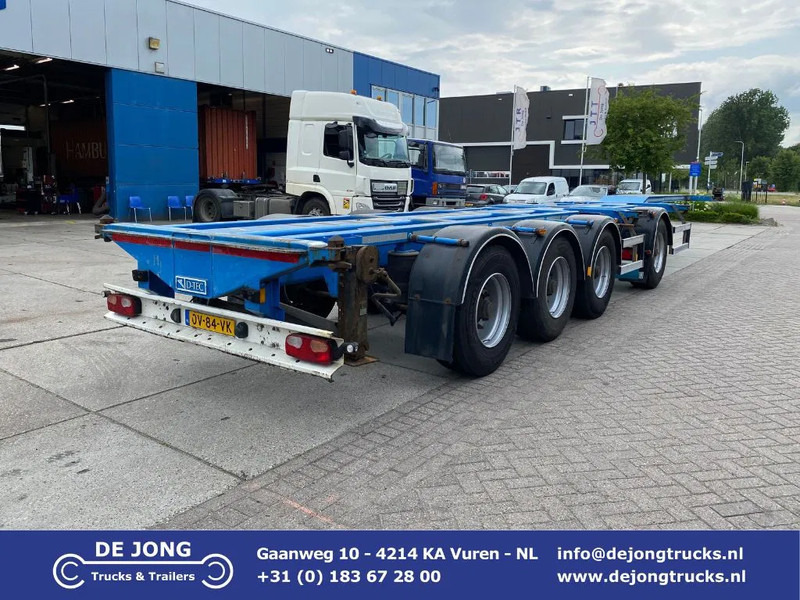 D-Tec CT-43-04D VCC-05 Combitrailer / 4 Axles / 1x Lift Axle - Επικαθήμενο μεταφοράς εμπορευματοκιβωτίων/ Κινητό αμάξωμα: φωτογραφία 1 D-Tec CT-43-04D VCC-05 Combitrailer / 4 Axles / 1x Lift Axle - Επικαθήμενο μεταφοράς εμπορευματοκιβωτίων/ Κινητό αμάξωμα: φωτογραφία 1