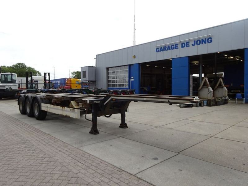Kögel SW24 Container Chassis / 2x Extendable / BPW + Drum - Επικαθήμενο μεταφοράς εμπορευματοκιβωτίων/ Κινητό αμάξωμα: φωτογραφία 5 Kögel SW24 Container Chassis / 2x Extendable / BPW + Drum - Επικαθήμενο μεταφοράς εμπορευματοκιβωτίων/ Κινητό αμάξωμα: φωτογραφία 5