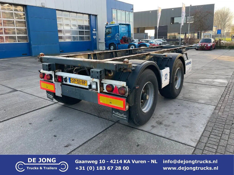 Krone SZ / 20 FT Container Chassis / BPW - Επικαθήμενο μεταφοράς εμπορευματοκιβωτίων/ Κινητό αμάξωμα: φωτογραφία 1 Krone SZ / 20 FT Container Chassis / BPW - Επικαθήμενο μεταφοράς εμπορευματοκιβωτίων/ Κινητό αμάξωμα: φωτογραφία 1
