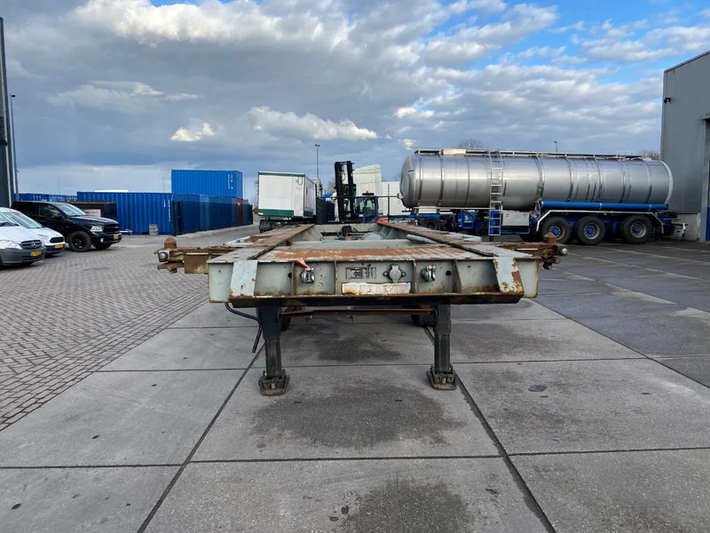 Pacton Container Chassis 20 FT / Steel Suspension - Επικαθήμενο μεταφοράς εμπορευματοκιβωτίων/ Κινητό αμάξωμα: φωτογραφία 4 Pacton Container Chassis 20 FT / Steel Suspension - Επικαθήμενο μεταφοράς εμπορευματοκιβωτίων/ Κινητό αμάξωμα: φωτογραφία 4