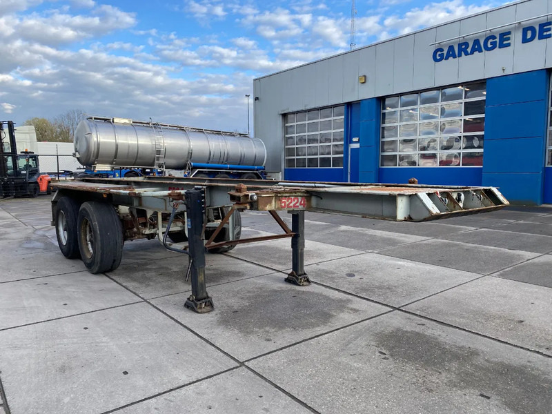 Pacton Container Chassis 20 FT / Steel Suspension - Επικαθήμενο μεταφοράς εμπορευματοκιβωτίων/ Κινητό αμάξωμα: φωτογραφία 5 Pacton Container Chassis 20 FT / Steel Suspension - Επικαθήμενο μεταφοράς εμπορευματοκιβωτίων/ Κινητό αμάξωμα: φωτογραφία 5