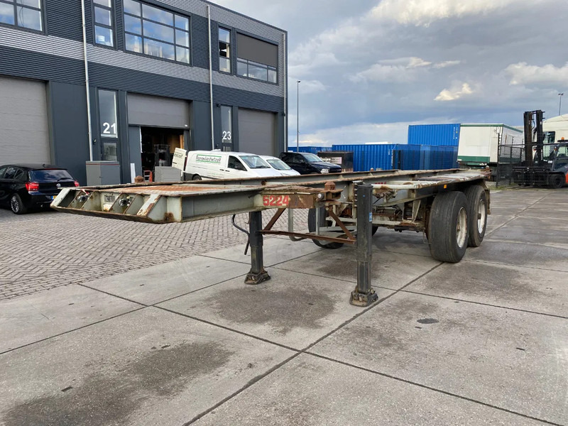 Pacton Container Chassis 20 FT / Steel Suspension - Επικαθήμενο μεταφοράς εμπορευματοκιβωτίων/ Κινητό αμάξωμα: φωτογραφία 3 Pacton Container Chassis 20 FT / Steel Suspension - Επικαθήμενο μεταφοράς εμπορευματοκιβωτίων/ Κινητό αμάξωμα: φωτογραφία 3