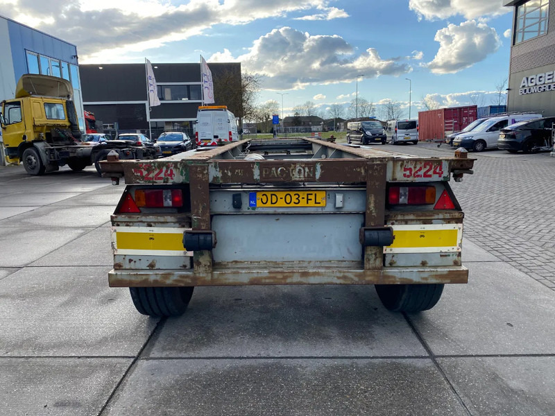 Pacton Container Chassis 20 FT / Steel Suspension - Επικαθήμενο μεταφοράς εμπορευματοκιβωτίων/ Κινητό αμάξωμα: φωτογραφία 2 Pacton Container Chassis 20 FT / Steel Suspension - Επικαθήμενο μεταφοράς εμπορευματοκιβωτίων/ Κινητό αμάξωμα: φωτογραφία 2