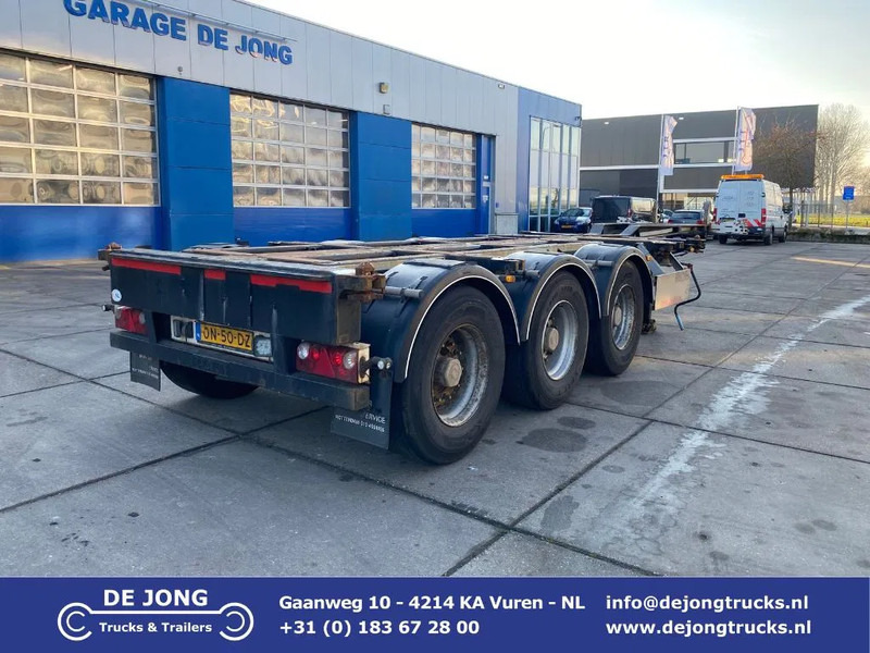 Pacton TXC 343 Multi / 3x Extendable / 1x Lift Axle - Επικαθήμενο μεταφοράς εμπορευματοκιβωτίων/ Κινητό αμάξωμα: φωτογραφία 1 Pacton TXC 343 Multi / 3x Extendable / 1x Lift Axle - Επικαθήμενο μεταφοράς εμπορευματοκιβωτίων/ Κινητό αμάξωμα: φωτογραφία 1