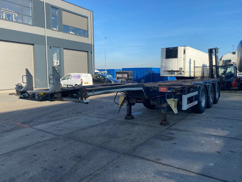 Pacton TXC 343 Multi / 3x Extendable / 1x Lift Axle - Επικαθήμενο μεταφοράς εμπορευματοκιβωτίων/ Κινητό αμάξωμα: φωτογραφία 4 Pacton TXC 343 Multi / 3x Extendable / 1x Lift Axle - Επικαθήμενο μεταφοράς εμπορευματοκιβωτίων/ Κινητό αμάξωμα: φωτογραφία 4