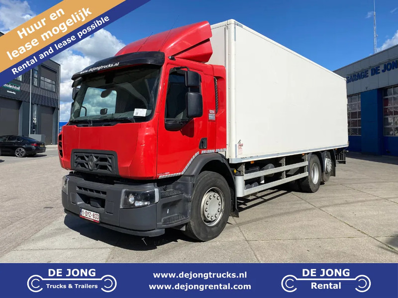 Renault D Wide 320 DTI 8 / Closed box / Euro 6 / Dhollandia - Φορτηγό κόφα: φωτογραφία 1 Renault D Wide 320 DTI 8 / Closed box / Euro 6 / Dhollandia - Φορτηγό κόφα: φωτογραφία 1