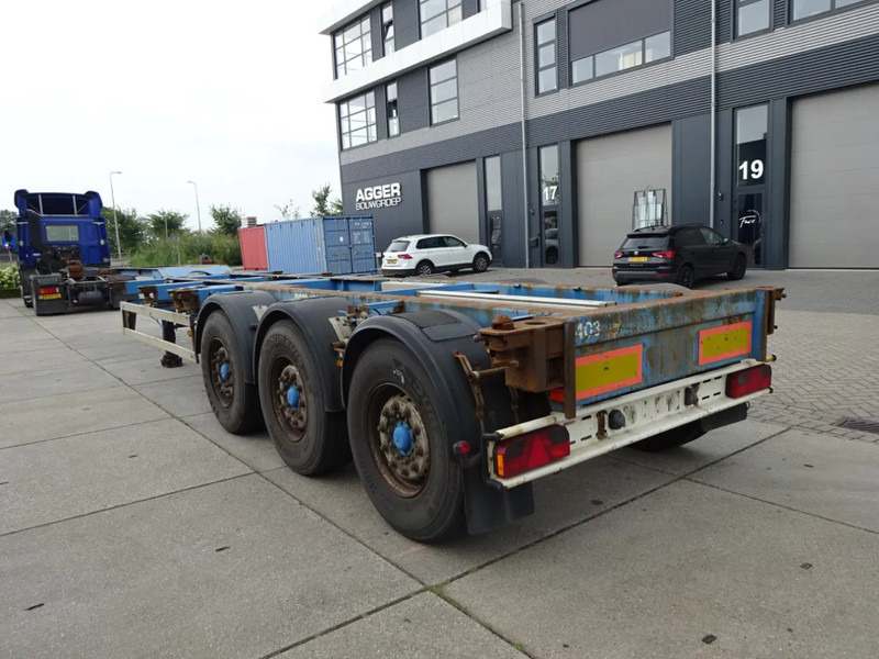 Renders Container chassis / Mercedes + Disc / 1x Lift Axle / 1x Extendable - Επικαθήμενο μεταφοράς εμπορευματοκιβωτίων/ Κινητό αμάξωμα: φωτογραφία 3 Renders Container chassis / Mercedes + Disc / 1x Lift Axle / 1x Extendable - Επικαθήμενο μεταφοράς εμπορευματοκιβωτίων/ Κινητό αμάξωμα: φωτογραφία 3