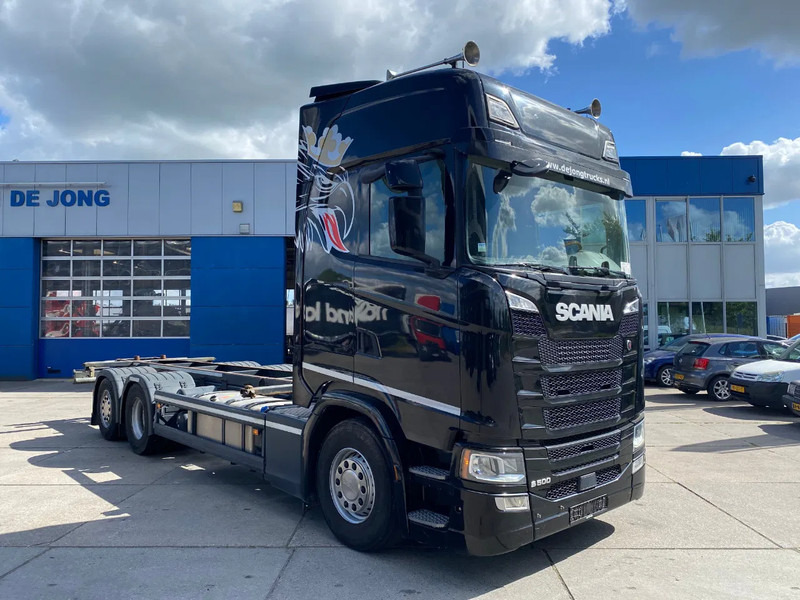 Scania S500 NGS BDF / Retarder / 6x2 / 2x Tank - Φορτηγό μεταφοράς εμπορευματοκιβωτίων/ Κινητό αμάξωμα: φωτογραφία 3 Scania S500 NGS BDF / Retarder / 6x2 / 2x Tank - Φορτηγό μεταφοράς εμπορευματοκιβωτίων/ Κινητό αμάξωμα: φωτογραφία 3