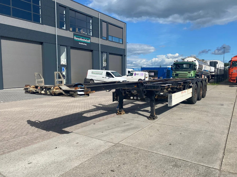 Schmitz Cargobull SCF 24 Chassis / SAF + Disc / 2x Extendable / Lift Axle - Επικαθήμενο μεταφοράς εμπορευματοκιβωτίων/ Κινητό αμάξωμα: φωτογραφία 4 Schmitz Cargobull SCF 24 Chassis / SAF + Disc / 2x Extendable / Lift Axle - Επικαθήμενο μεταφοράς εμπορευματοκιβωτίων/ Κινητό αμάξωμα: φωτογραφία 4
