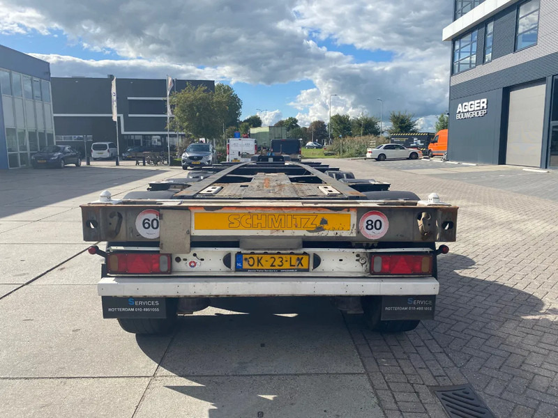 Schmitz Cargobull SCF 24 Chassis / SAF + Disc / 2x Extendable / Lift Axle - Επικαθήμενο μεταφοράς εμπορευματοκιβωτίων/ Κινητό αμάξωμα: φωτογραφία 2 Schmitz Cargobull SCF 24 Chassis / SAF + Disc / 2x Extendable / Lift Axle - Επικαθήμενο μεταφοράς εμπορευματοκιβωτίων/ Κινητό αμάξωμα: φωτογραφία 2