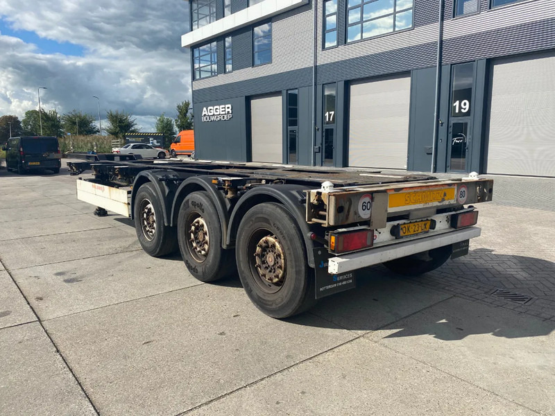 Schmitz Cargobull SCF 24 Chassis / SAF + Disc / 2x Extendable / Lift Axle - Επικαθήμενο μεταφοράς εμπορευματοκιβωτίων/ Κινητό αμάξωμα: φωτογραφία 3 Schmitz Cargobull SCF 24 Chassis / SAF + Disc / 2x Extendable / Lift Axle - Επικαθήμενο μεταφοράς εμπορευματοκιβωτίων/ Κινητό αμάξωμα: φωτογραφία 3