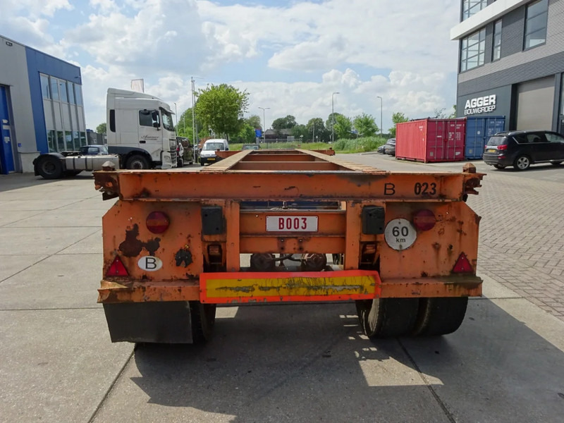 Van Hool 20 FT Container Chassis / Steel Suspension / Double Tyres - Επικαθήμενο μεταφοράς εμπορευματοκιβωτίων/ Κινητό αμάξωμα: φωτογραφία 2 Van Hool 20 FT Container Chassis / Steel Suspension / Double Tyres - Επικαθήμενο μεταφοράς εμπορευματοκιβωτίων/ Κινητό αμάξωμα: φωτογραφία 2