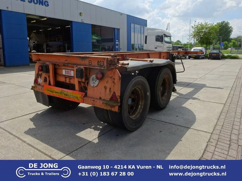 Van Hool 20 FT Container Chassis / Steel Suspension / Double Tyres - Επικαθήμενο μεταφοράς εμπορευματοκιβωτίων/ Κινητό αμάξωμα: φωτογραφία 1 Van Hool 20 FT Container Chassis / Steel Suspension / Double Tyres - Επικαθήμενο μεταφοράς εμπορευματοκιβωτίων/ Κινητό αμάξωμα: φωτογραφία 1