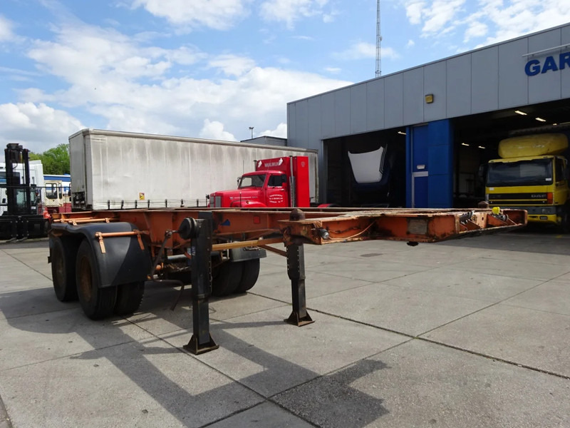 Van Hool 20 FT Container Chassis / Steel Suspension / Double Tyres - Επικαθήμενο μεταφοράς εμπορευματοκιβωτίων/ Κινητό αμάξωμα: φωτογραφία 4 Van Hool 20 FT Container Chassis / Steel Suspension / Double Tyres - Επικαθήμενο μεταφοράς εμπορευματοκιβωτίων/ Κινητό αμάξωμα: φωτογραφία 4