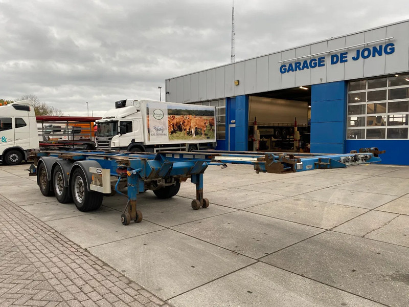 Van Hool 3B0079 / 2x Extendable / SAF + Disc - Επικαθήμενο μεταφοράς εμπορευματοκιβωτίων/ Κινητό αμάξωμα: φωτογραφία 4 Van Hool 3B0079 / 2x Extendable / SAF + Disc - Επικαθήμενο μεταφοράς εμπορευματοκιβωτίων/ Κινητό αμάξωμα: φωτογραφία 4