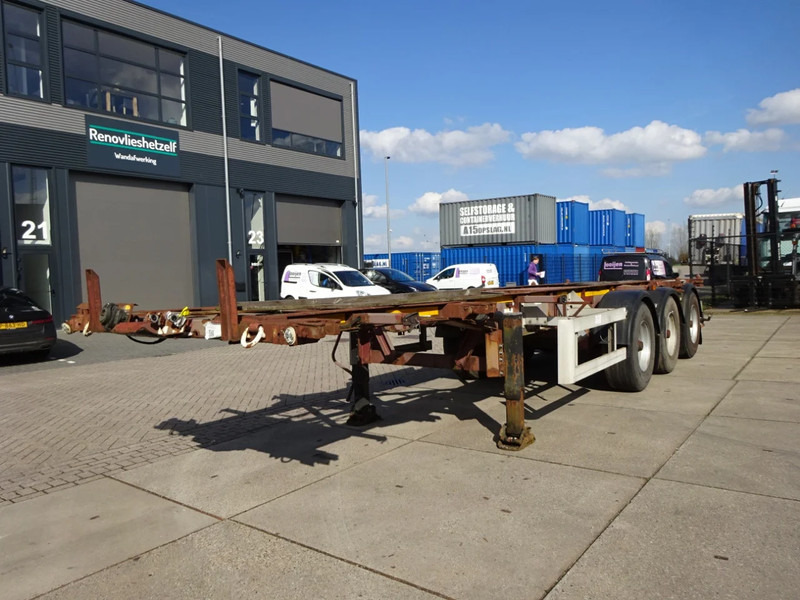 Van Hool Tank Chassis 20 + 30 FT / ADR / BPW + Drum - Επικαθήμενο μεταφοράς εμπορευματοκιβωτίων/ Κινητό αμάξωμα: φωτογραφία 4 Van Hool Tank Chassis 20 + 30 FT / ADR / BPW + Drum - Επικαθήμενο μεταφοράς εμπορευματοκιβωτίων/ Κινητό αμάξωμα: φωτογραφία 4