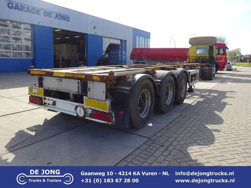Van Hool Tank Chassis 20 + 30 FT / ADR / BPW + Drum - Επικαθήμενο μεταφοράς εμπορευματοκιβωτίων/ Κινητό αμάξωμα: φωτογραφία 1 Van Hool Tank Chassis 20 + 30 FT / ADR / BPW + Drum - Επικαθήμενο μεταφοράς εμπορευματοκιβωτίων/ Κινητό αμάξωμα: φωτογραφία 1