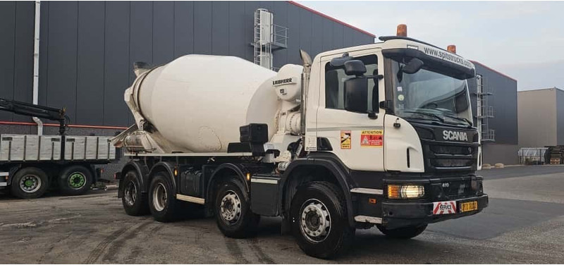 Scania P410 Mixer 9m3 LIEBHERR - Μπετονιέρα φορτηγό: φωτογραφία 3 Scania P410 Mixer 9m3 LIEBHERR - Μπετονιέρα φορτηγό: φωτογραφία 3