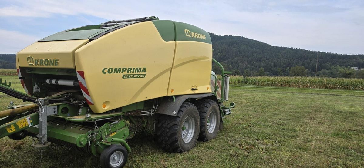 Krone Comprima CV150XC PLUS - Χορτοδετική μηχανή στρόγγυλης μπάλας: φωτογραφία 1 Krone Comprima CV150XC PLUS - Χορτοδετική μηχανή στρόγγυλης μπάλας: φωτογραφία 1
