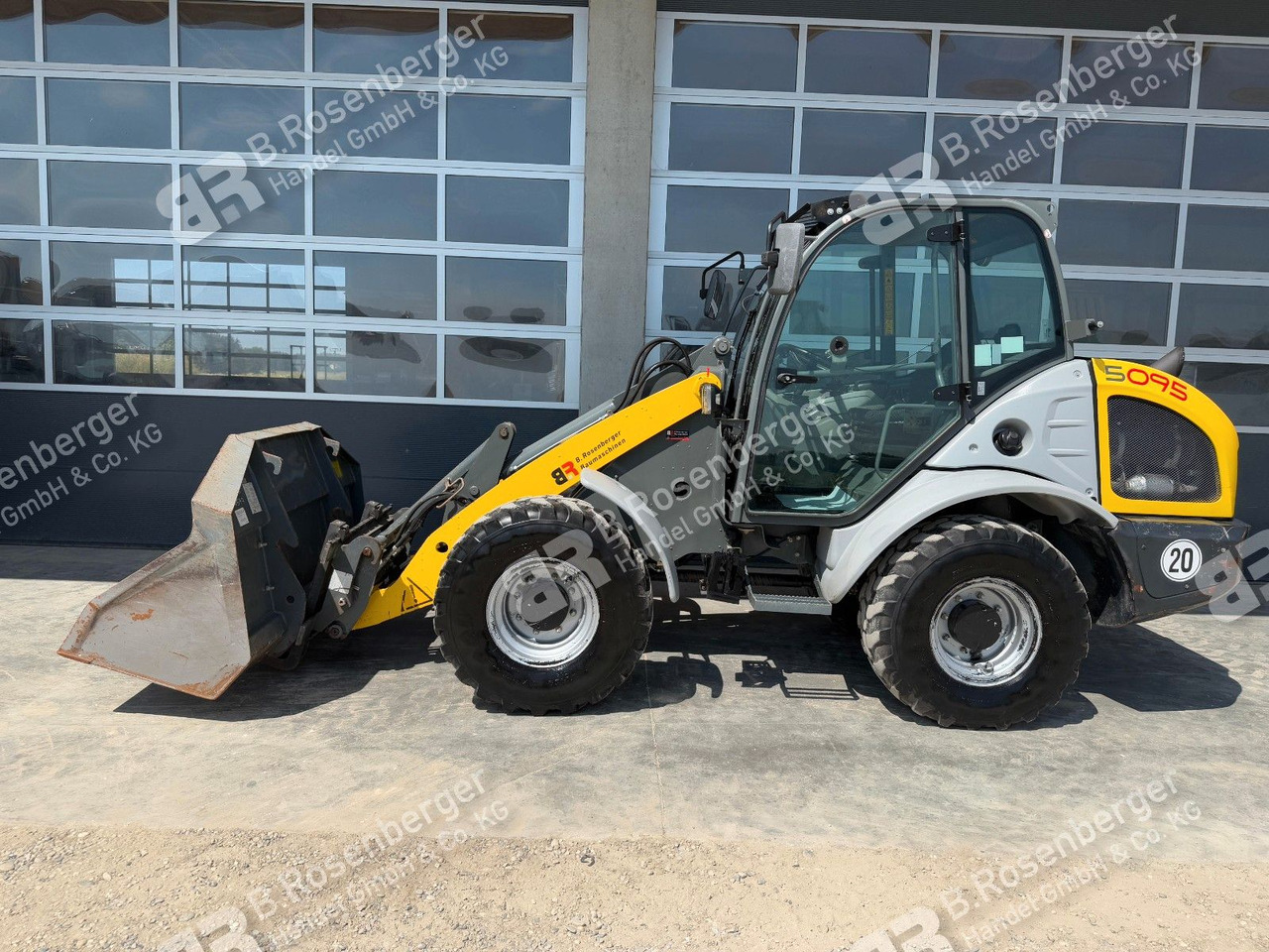 Kramer 5095 Radlader / Bj2017 / nur 1911h - Ελαστιχοφόρος φορτωτής: φωτογραφία 2 Kramer 5095 Radlader / Bj2017 / nur 1911h - Ελαστιχοφόρος φορτωτής: φωτογραφία 2