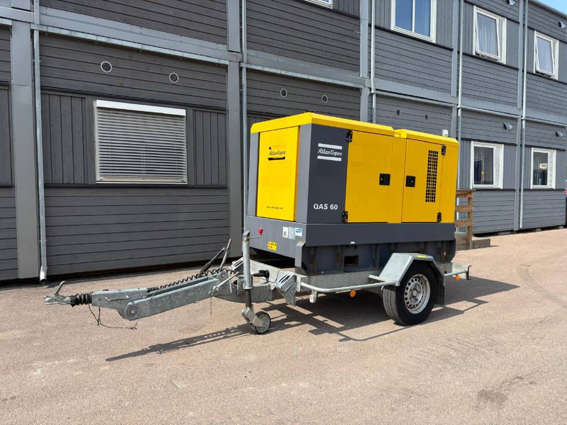 Atlas-Copco QAS 60 - Βιομηχανική γεννήτρια: φωτογραφία 1 Atlas-Copco QAS 60 - Βιομηχανική γεννήτρια: φωτογραφία 1