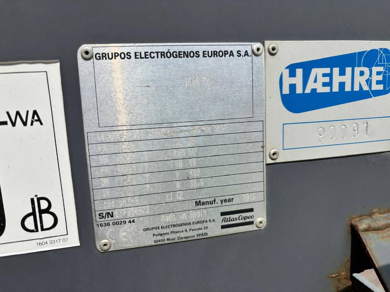 Atlas-Copco QAS 60 - Βιομηχανική γεννήτρια: φωτογραφία 5 Atlas-Copco QAS 60 - Βιομηχανική γεννήτρια: φωτογραφία 5